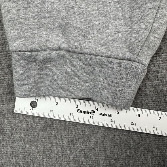 Jordan Sweatpants Women’s Medium Gray Tapered Spellout Athleisure Athletic - Picture 6 of 8